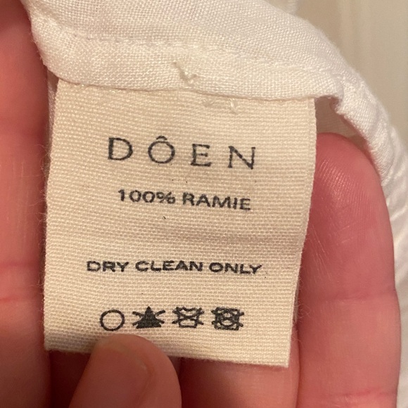 Doen Elegant White Lace Trim dress - Picture 4 of 5